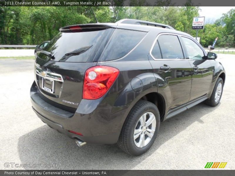 Tungsten Metallic / Jet Black 2013 Chevrolet Equinox LT AWD
