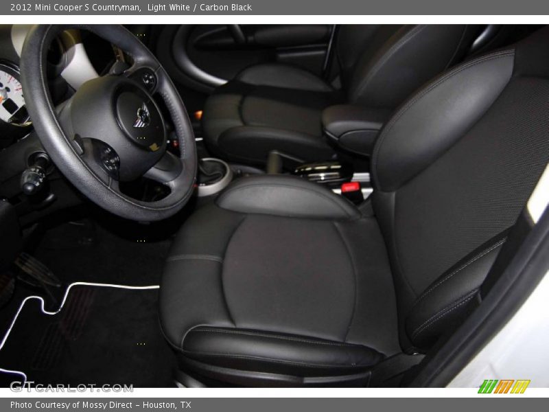 Light White / Carbon Black 2012 Mini Cooper S Countryman