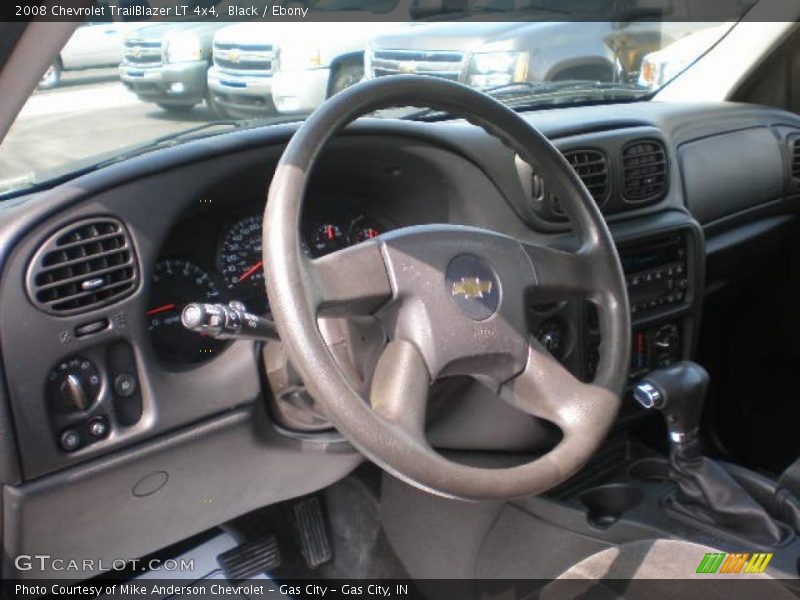 Black / Ebony 2008 Chevrolet TrailBlazer LT 4x4