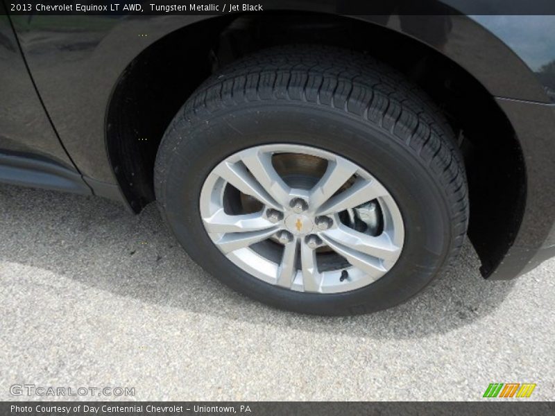 Tungsten Metallic / Jet Black 2013 Chevrolet Equinox LT AWD
