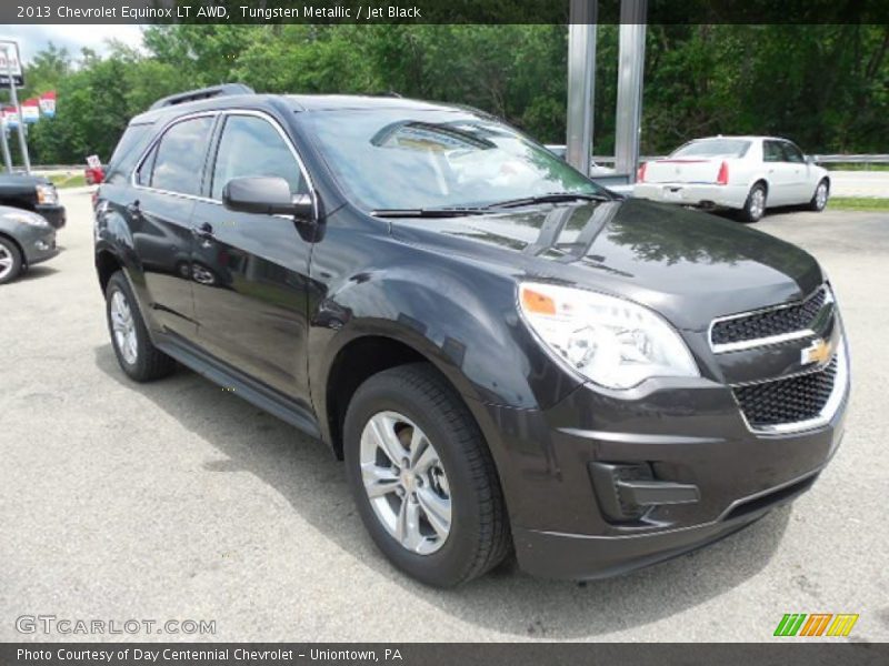 Tungsten Metallic / Jet Black 2013 Chevrolet Equinox LT AWD