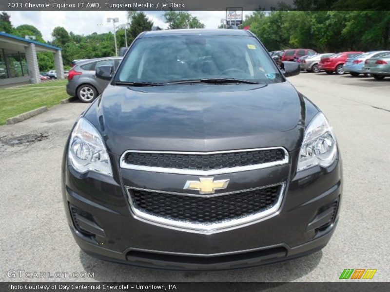 Tungsten Metallic / Jet Black 2013 Chevrolet Equinox LT AWD