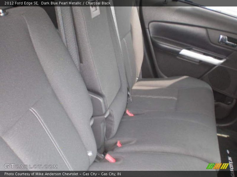 Dark Blue Pearl Metallic / Charcoal Black 2012 Ford Edge SE