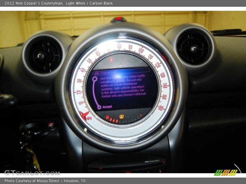 Light White / Carbon Black 2012 Mini Cooper S Countryman