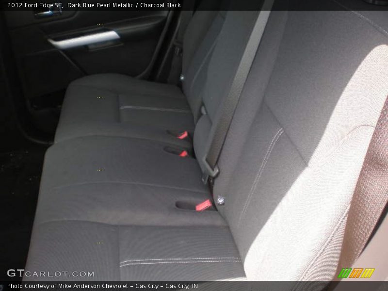 Dark Blue Pearl Metallic / Charcoal Black 2012 Ford Edge SE