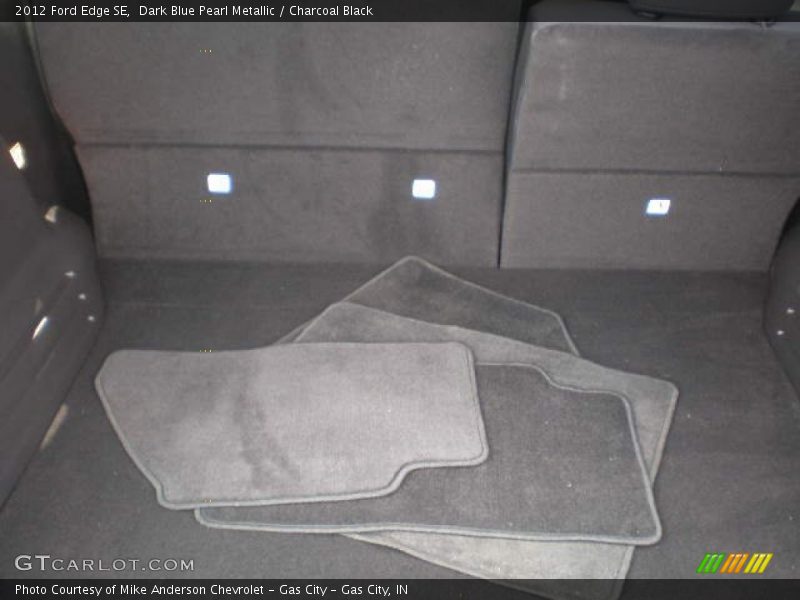 Dark Blue Pearl Metallic / Charcoal Black 2012 Ford Edge SE