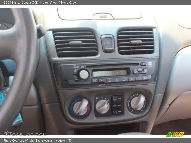 Molten Silver / Stone Gray 2003 Nissan Sentra GXE