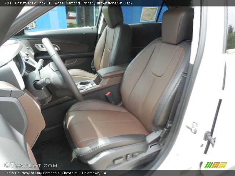 Front Seat of 2013 Equinox LT