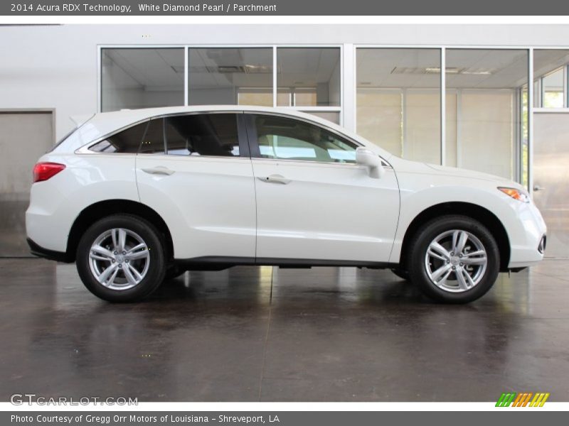 White Diamond Pearl / Parchment 2014 Acura RDX Technology