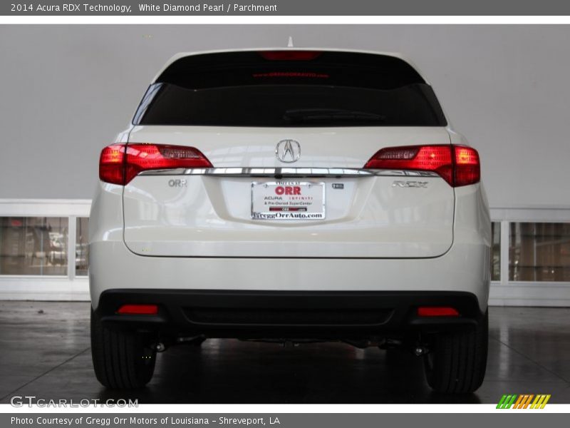 White Diamond Pearl / Parchment 2014 Acura RDX Technology