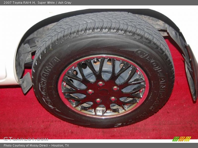 Super White / Ash Gray 2007 Toyota RAV4 I4