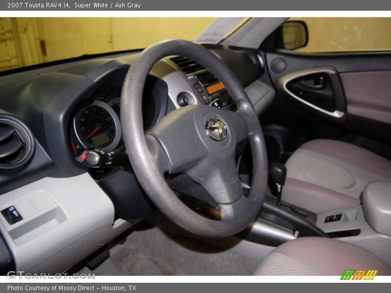 Super White / Ash Gray 2007 Toyota RAV4 I4