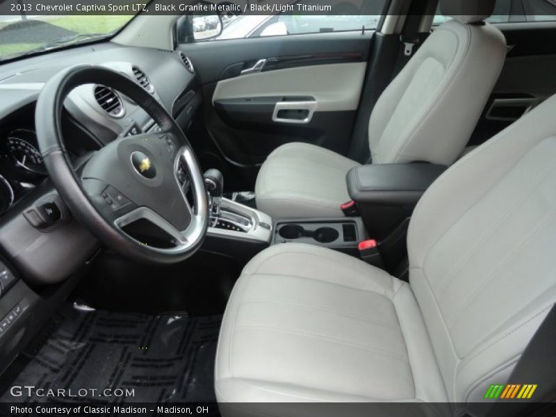Front Seat of 2013 Captiva Sport LTZ