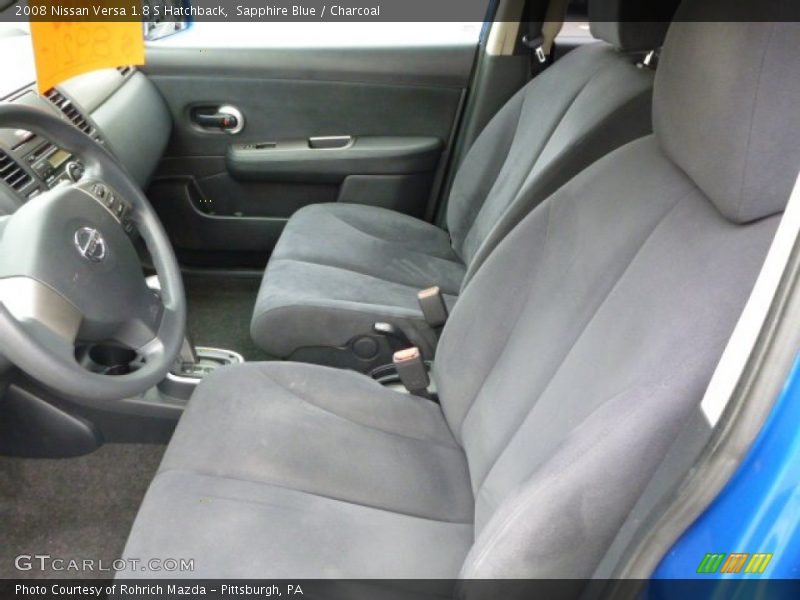 Sapphire Blue / Charcoal 2008 Nissan Versa 1.8 S Hatchback