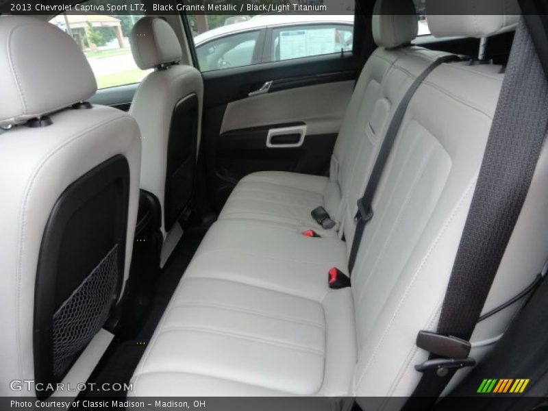 Rear Seat of 2013 Captiva Sport LTZ