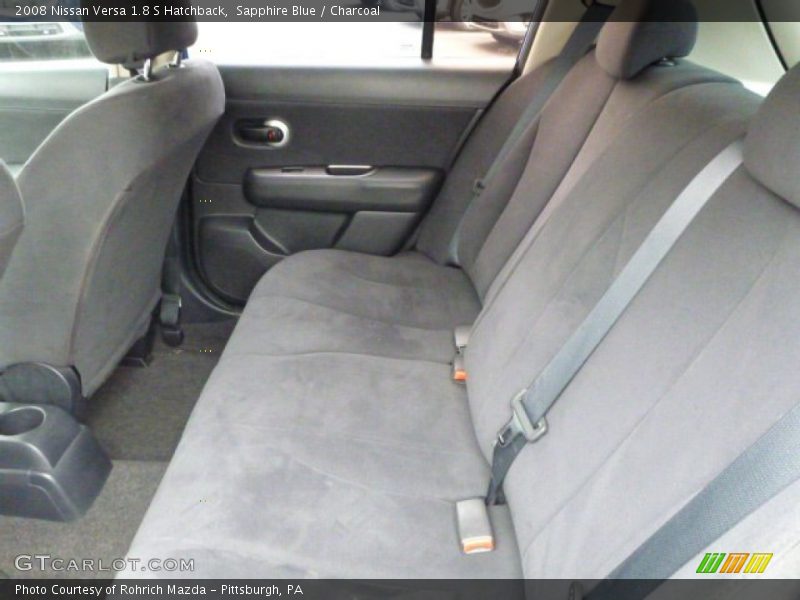 Sapphire Blue / Charcoal 2008 Nissan Versa 1.8 S Hatchback