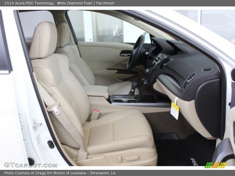 White Diamond Pearl / Parchment 2014 Acura RDX Technology