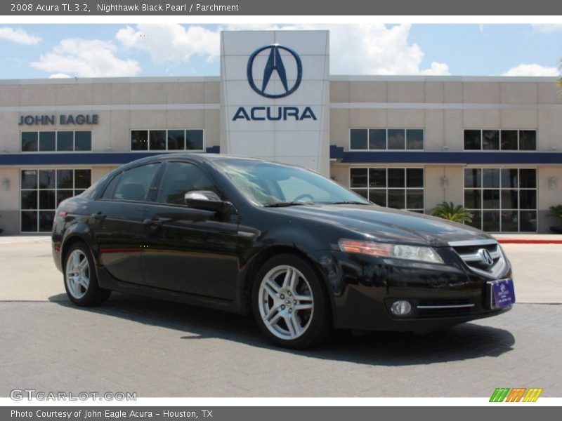 Nighthawk Black Pearl / Parchment 2008 Acura TL 3.2