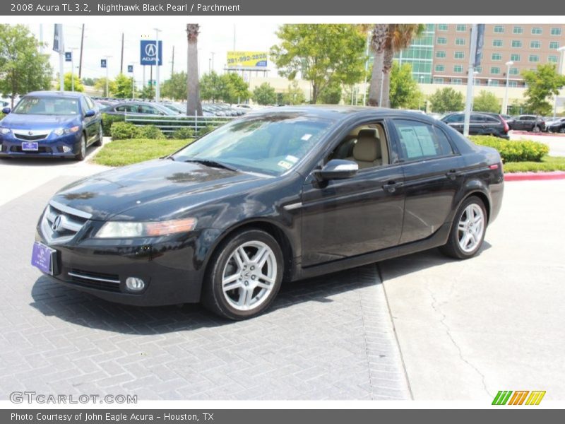 Nighthawk Black Pearl / Parchment 2008 Acura TL 3.2