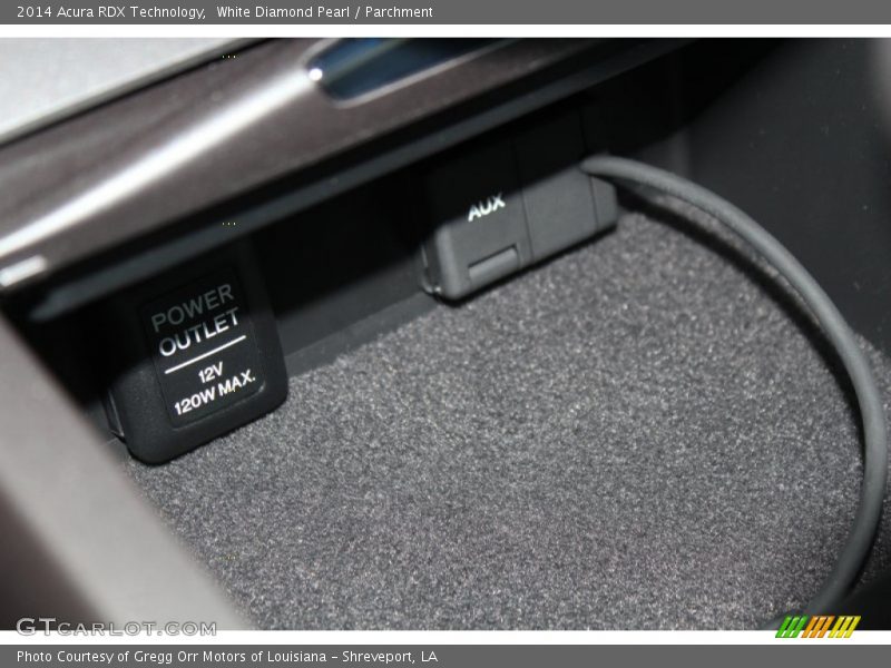 White Diamond Pearl / Parchment 2014 Acura RDX Technology