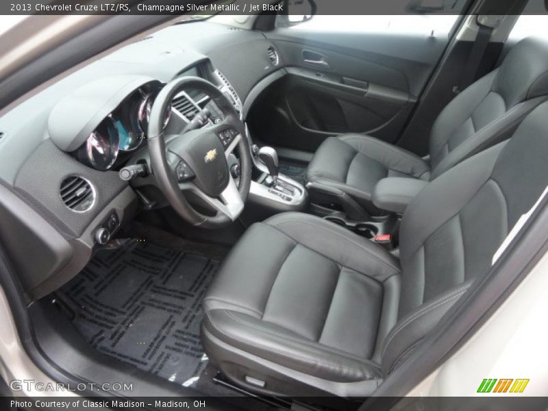 Champagne Silver Metallic / Jet Black 2013 Chevrolet Cruze LTZ/RS