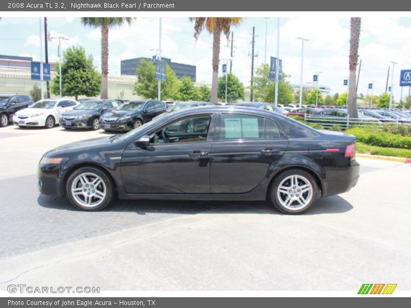Nighthawk Black Pearl / Parchment 2008 Acura TL 3.2
