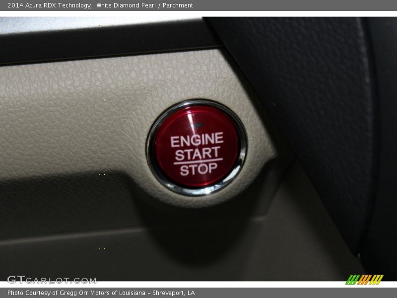 White Diamond Pearl / Parchment 2014 Acura RDX Technology