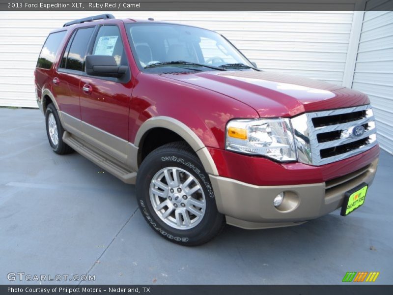 Ruby Red / Camel 2013 Ford Expedition XLT