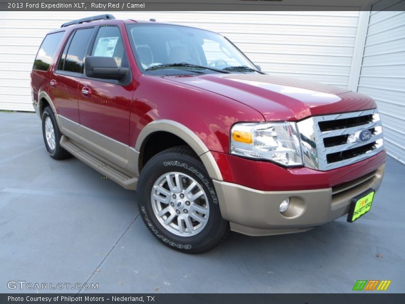 Ruby Red / Camel 2013 Ford Expedition XLT