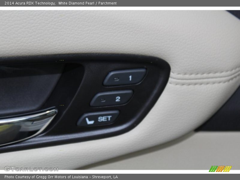 White Diamond Pearl / Parchment 2014 Acura RDX Technology