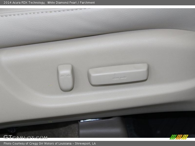 White Diamond Pearl / Parchment 2014 Acura RDX Technology