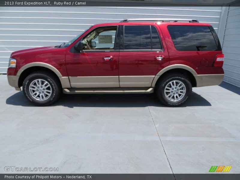 Ruby Red / Camel 2013 Ford Expedition XLT