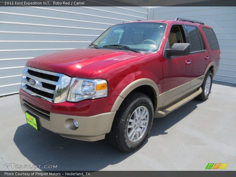 Ruby Red / Camel 2013 Ford Expedition XLT