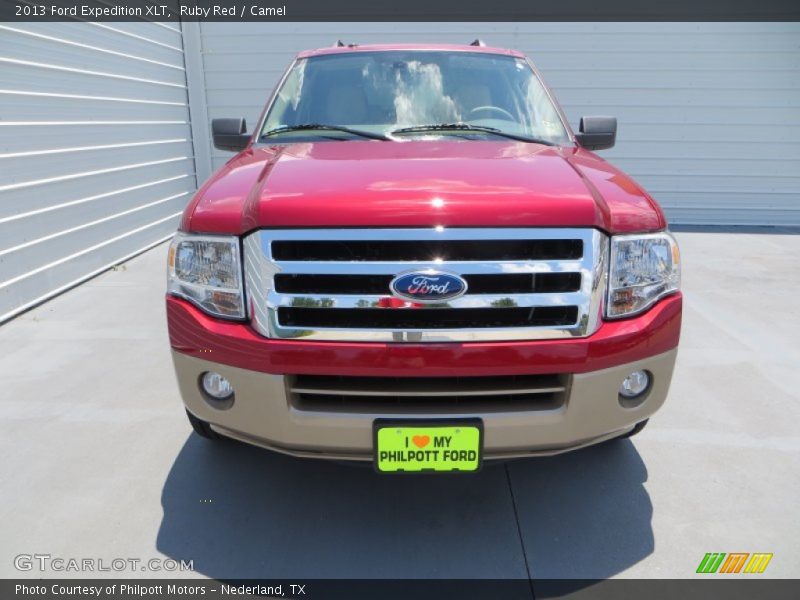 Ruby Red / Camel 2013 Ford Expedition XLT