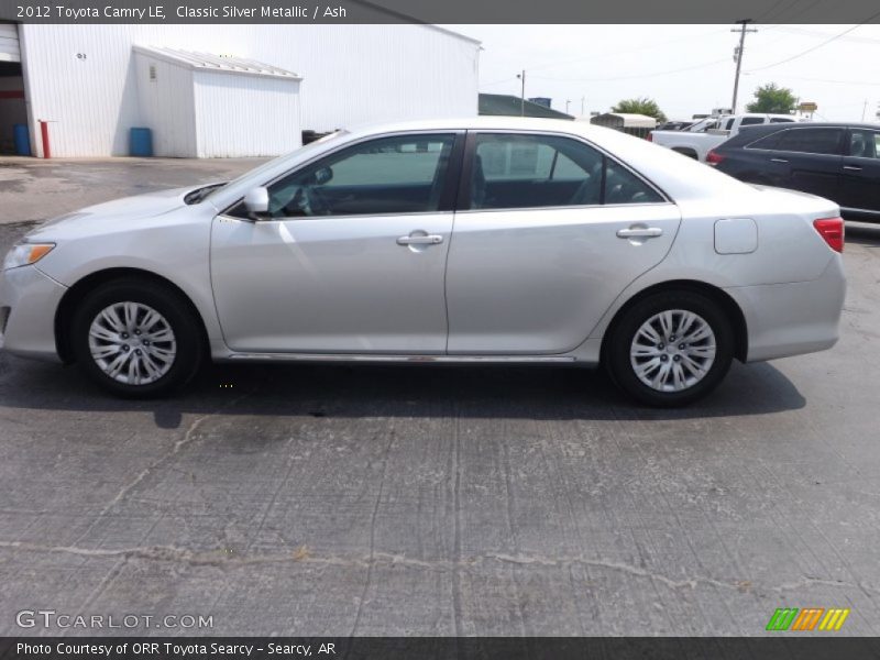 Classic Silver Metallic / Ash 2012 Toyota Camry LE
