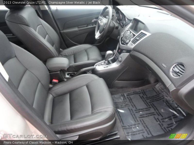 Champagne Silver Metallic / Jet Black 2013 Chevrolet Cruze LTZ/RS