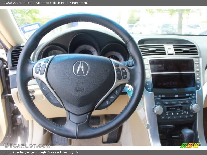 Nighthawk Black Pearl / Parchment 2008 Acura TL 3.2