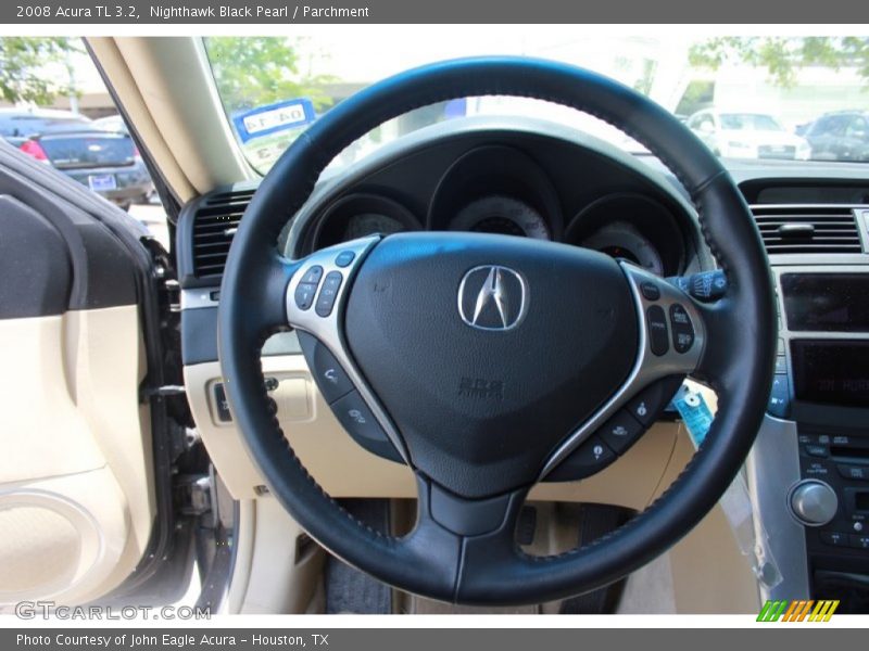 Nighthawk Black Pearl / Parchment 2008 Acura TL 3.2