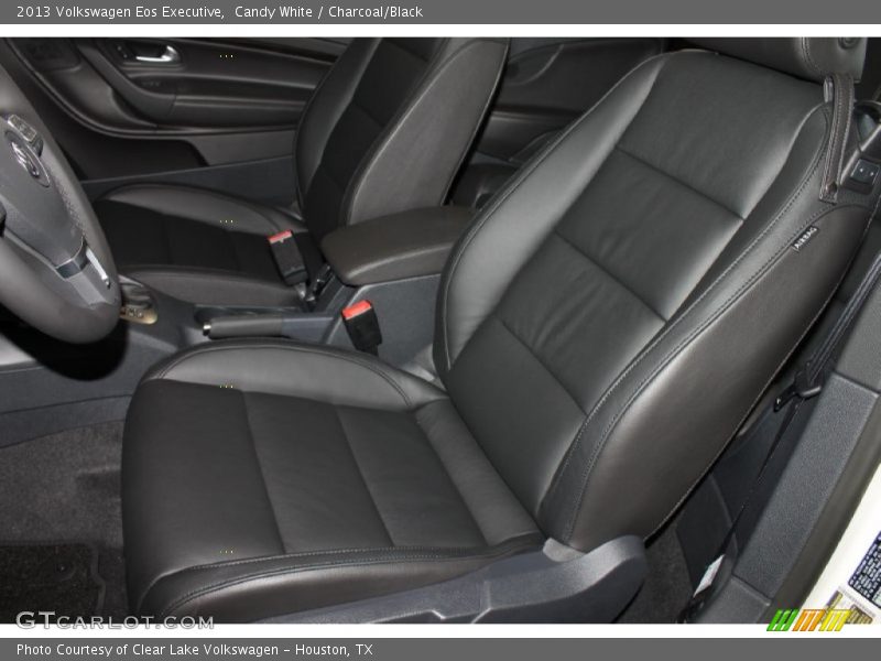 Candy White / Charcoal/Black 2013 Volkswagen Eos Executive