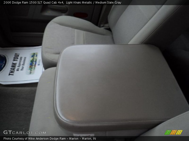 Light Khaki Metallic / Medium Slate Gray 2006 Dodge Ram 1500 SLT Quad Cab 4x4