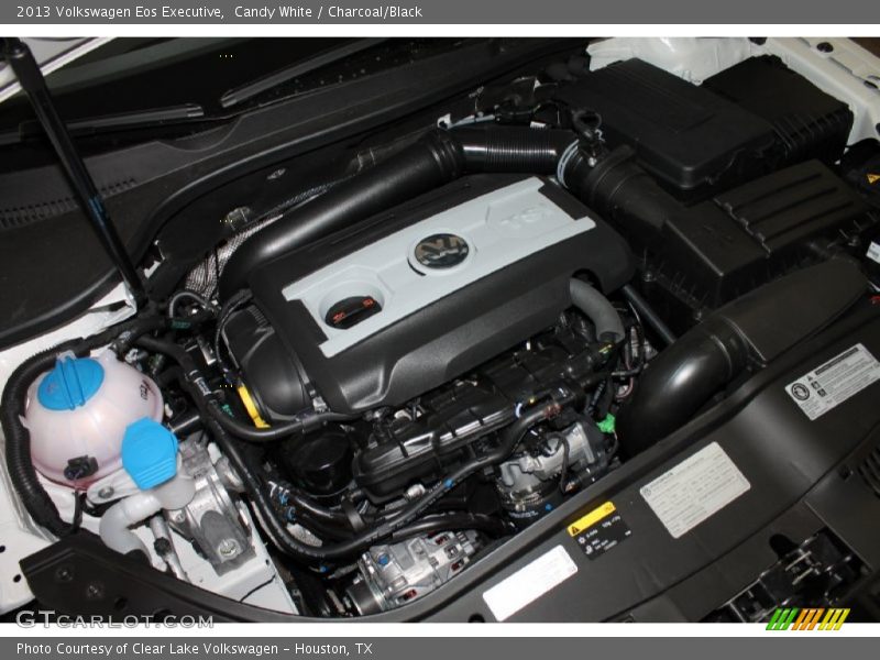 Candy White / Charcoal/Black 2013 Volkswagen Eos Executive