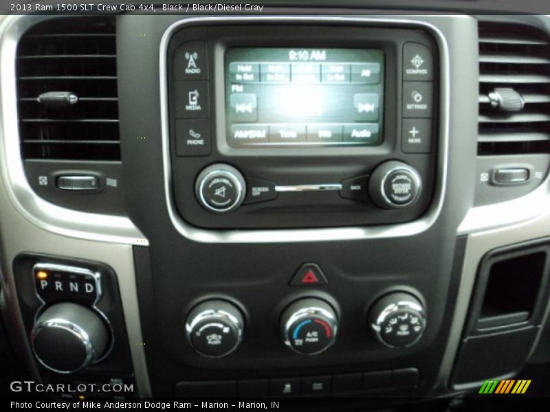 Black / Black/Diesel Gray 2013 Ram 1500 SLT Crew Cab 4x4