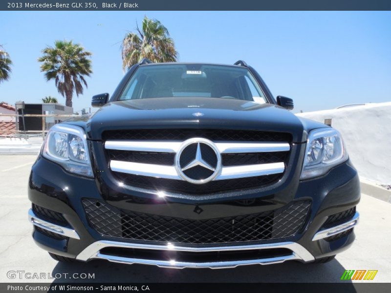 Black / Black 2013 Mercedes-Benz GLK 350