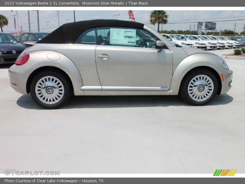  2013 Beetle 2.5L Convertible Moonrock Silver Metallic