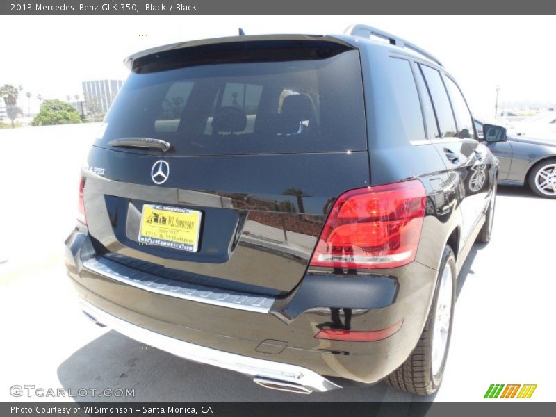 Black / Black 2013 Mercedes-Benz GLK 350