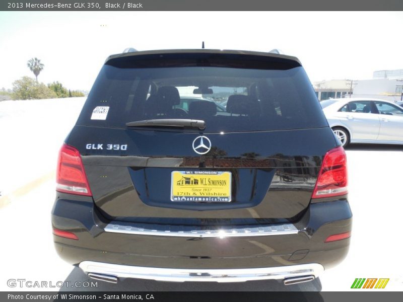 Black / Black 2013 Mercedes-Benz GLK 350