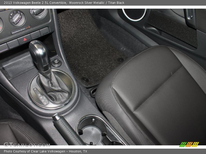 Moonrock Silver Metallic / Titan Black 2013 Volkswagen Beetle 2.5L Convertible