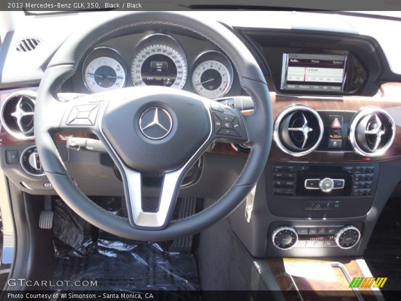 Black / Black 2013 Mercedes-Benz GLK 350