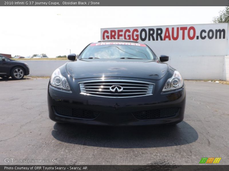 Obsidian Black / Stone 2010 Infiniti G 37 Journey Coupe