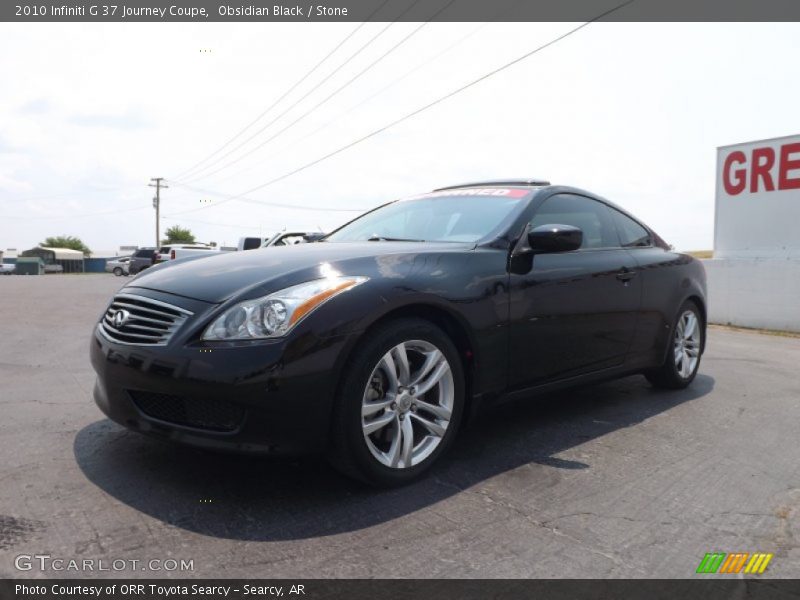 Obsidian Black / Stone 2010 Infiniti G 37 Journey Coupe